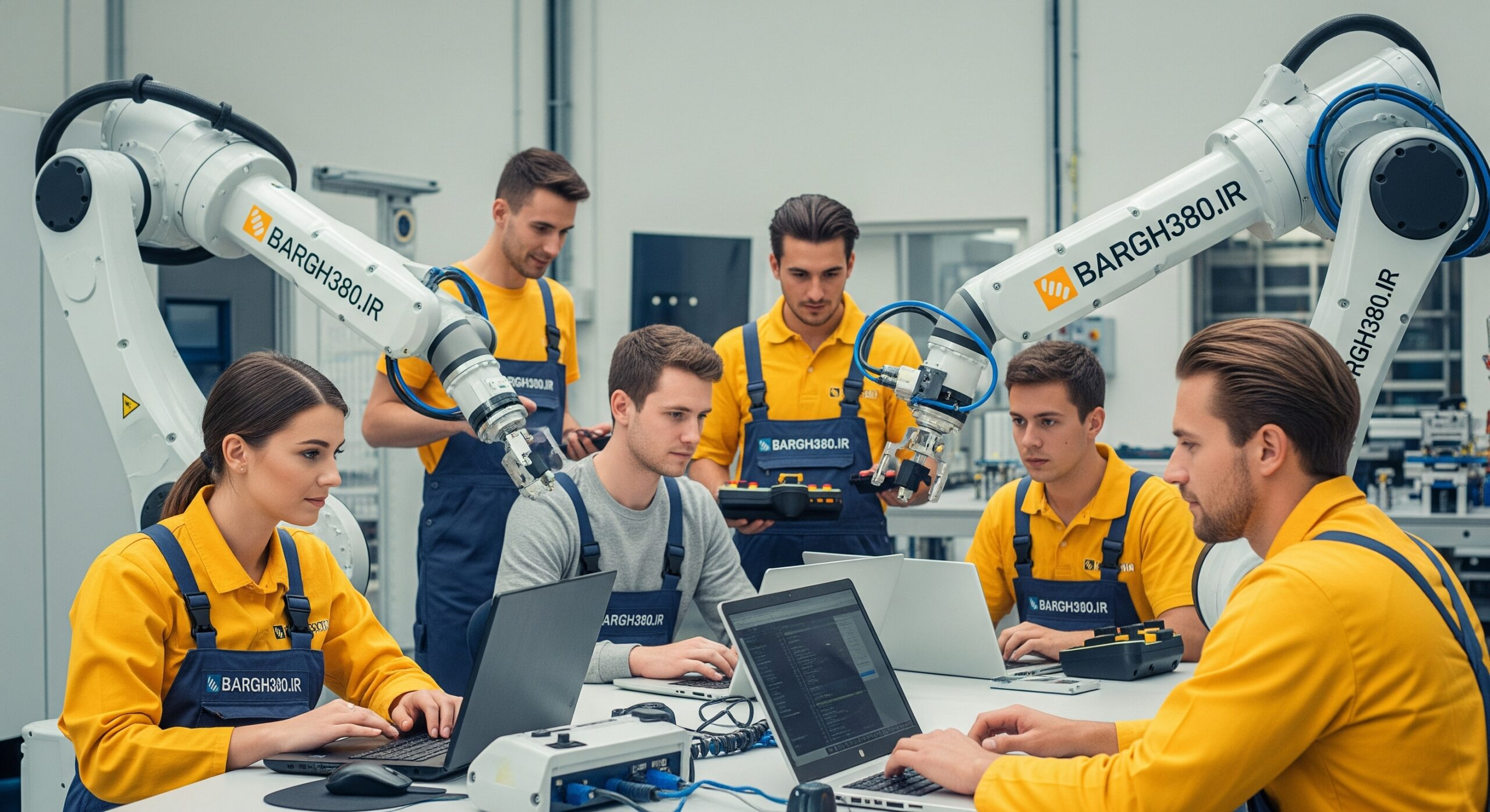 زبان‌ های برنامه‌نویسی ربات‌های صنعتی