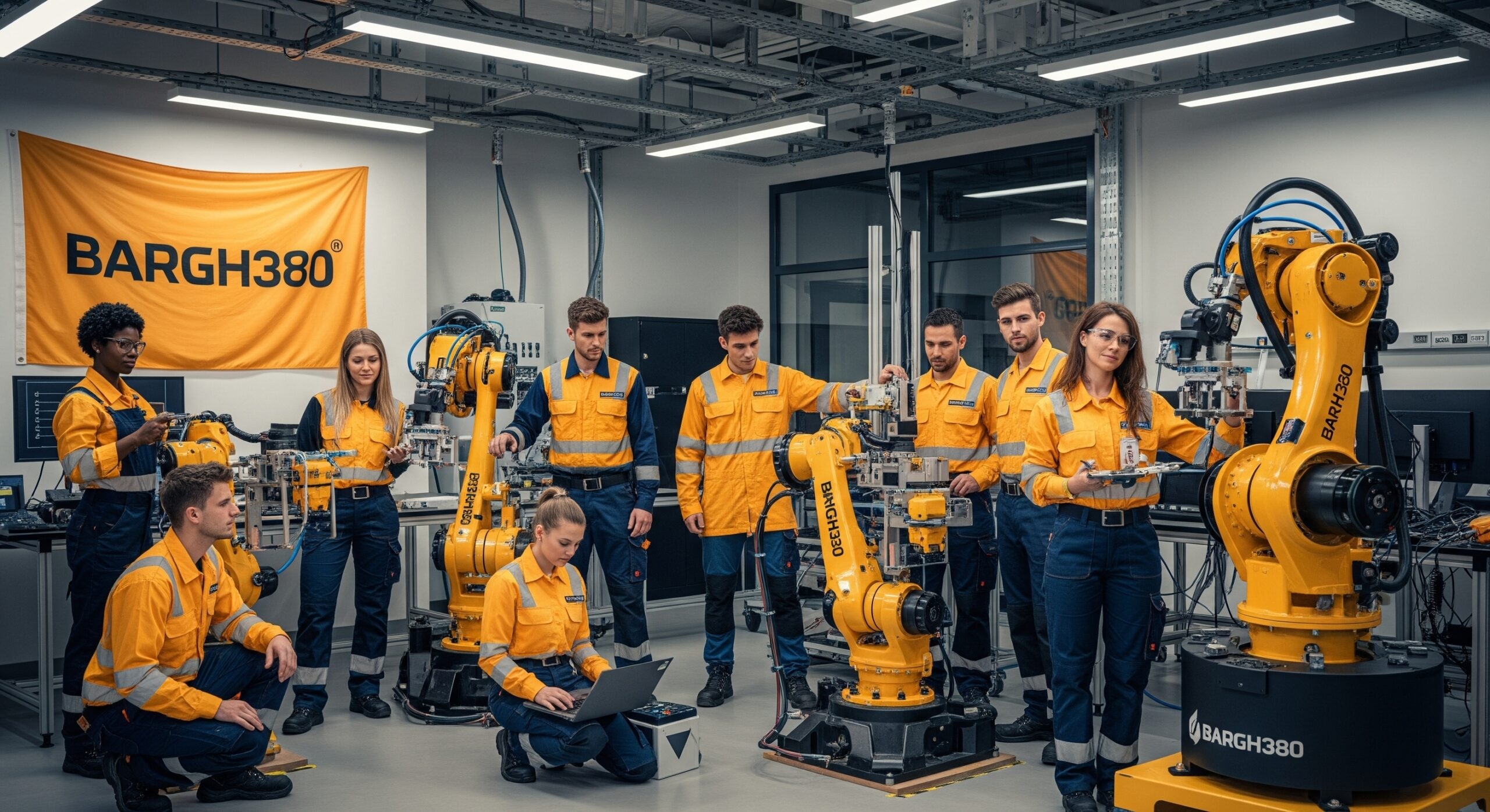 رباتیک صنعتی برق380